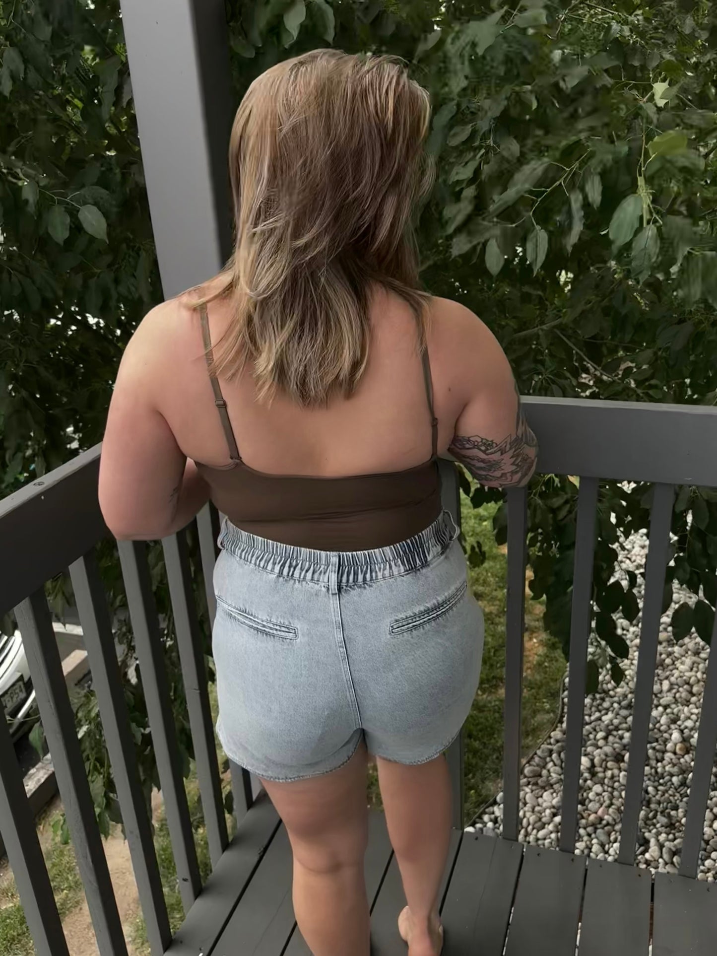 Summer Nights Scalloped Shorts
