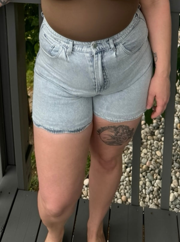 Summer Nights Scalloped Shorts