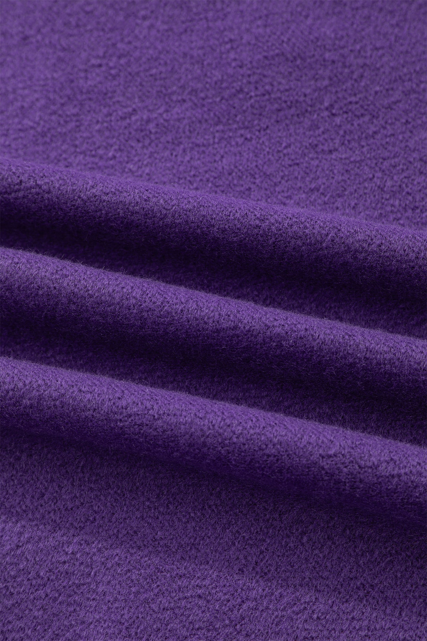 Gray Solid Color Oversized Mock Neck Sweatshirt