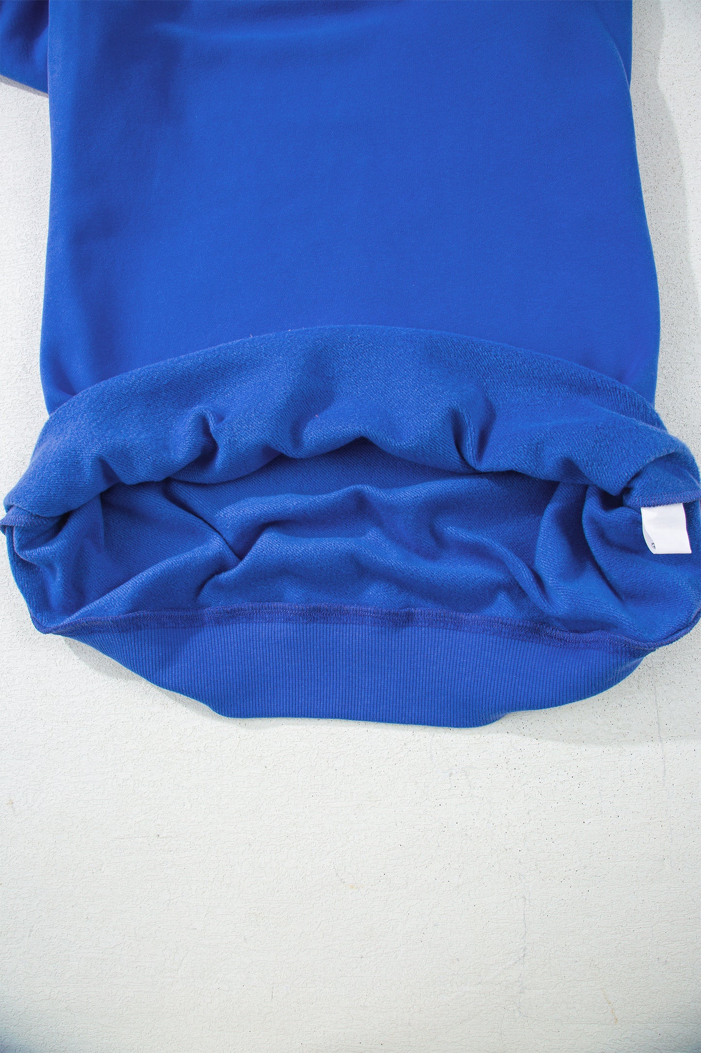 Gray Solid Color Oversized Mock Neck Sweatshirt