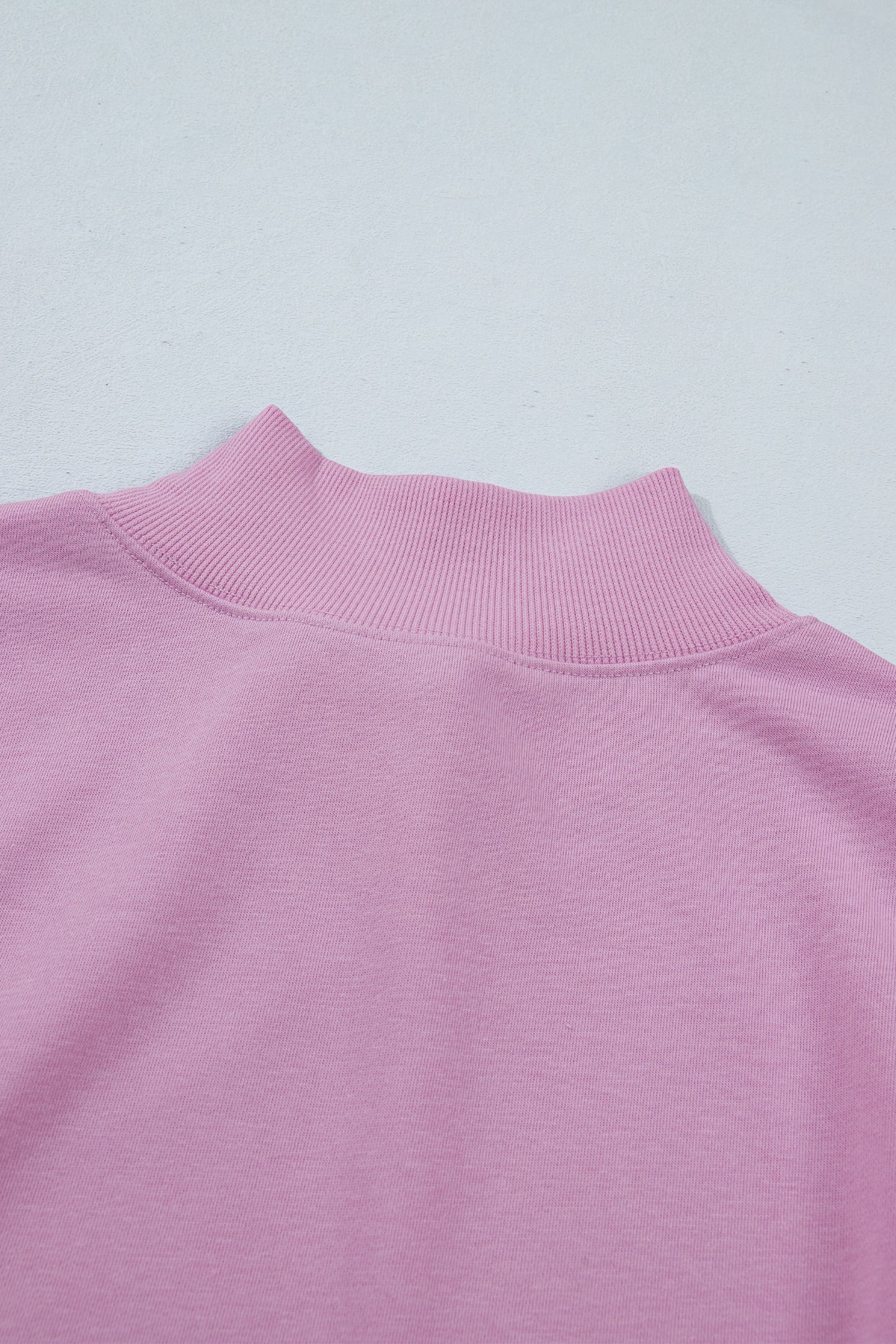 Light Grey Solid Color High Neck Cap Sleeve Loose Top